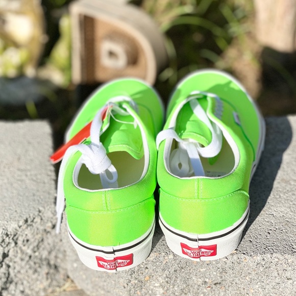 New Vans Era Neon Gecko/Tr wht - Picture 6 of 9